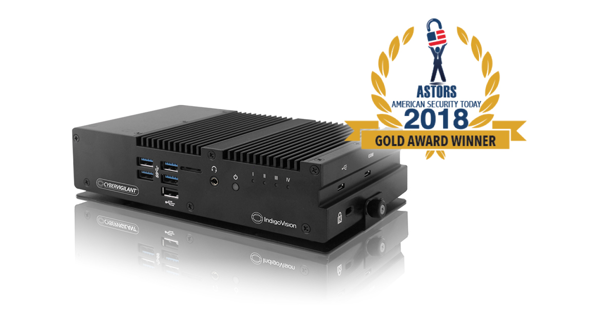 CyberVigilant® wins Gold ASTORS Award at the 2018 Homeland Security Awards
